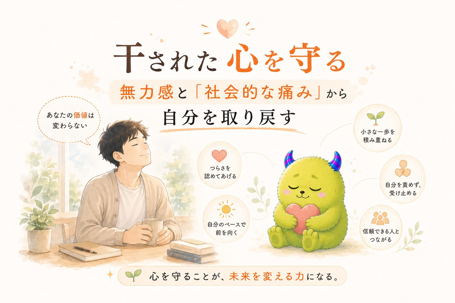 干された心を守る｜無力感と「社会的な痛み」から自分を取り戻す